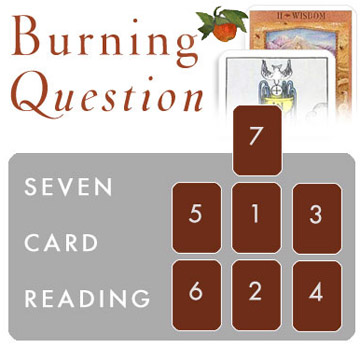 burning question tarot reading